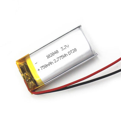 102040 Rechargeable Li Polymer Battery