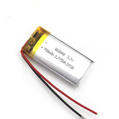 102040 Rechargeable Li Polymer Battery