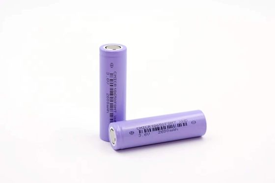 Thermometer 4.2V 18650 Lipo Cell 2600mah 5c 8c Pointed Ends Litio Batterie