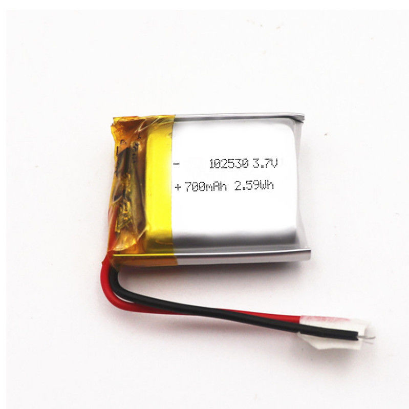 KC 102530 700mAh 3.7 V Li Polymer Battery Rechargeable For Massager Beauty Instrument