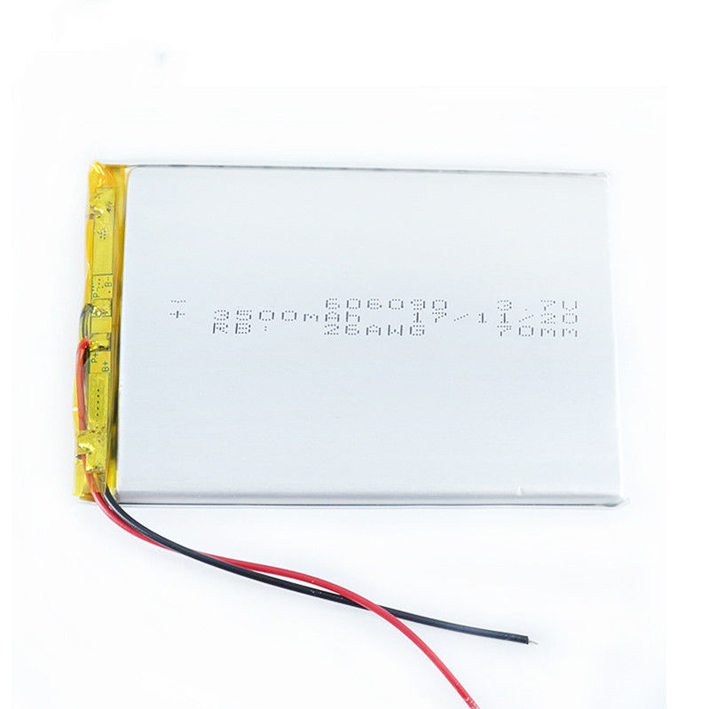3.7v 4000mah 606090 Rechargeable Li Polymer Battery For Power Bank