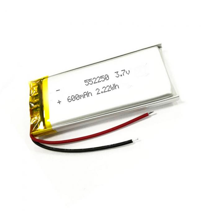 KC Code Scanner 3.7 V Li Polymer Battery 552250 600mah