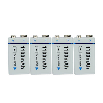 9V Batteries, 10-Year Shelf Life, 9v Battery for Smoke Detector, 9 Volt Power Supply for Guitar Pedals, Square Batteries 9V Lithium-ion battery for Smoke/CO Detector, Electronics & Audio