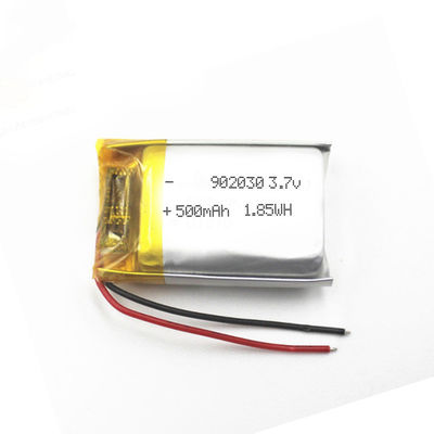 20g 902030 500mAh 3.7 V Li Polymer Battery 9.0*20*30mm