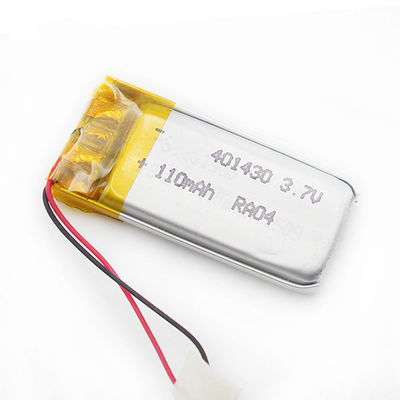 103040 1200mAh 3.7 V Li Polymer Battery Environmental Friendly
