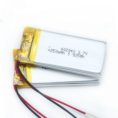 0.5C Small Thin Lithium Polymer Battery 402050 402040 Laptop Lipo Battery
