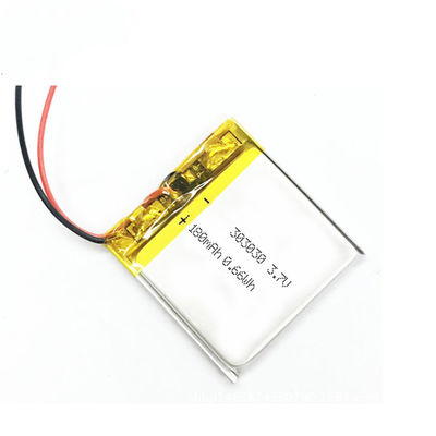 ROHS 180mah 303030 3.7 V Li Polymer Battery Low Self Discharge With PCM