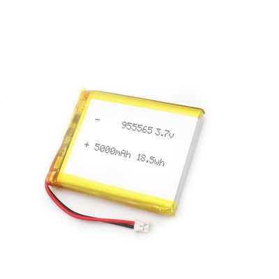 Tablet PC E Book 0.2C 955565 5000mah Lipo Cell 9.5mm Thick