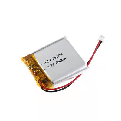 582728 400mah Lipo Battery Flexible Curved Lithium Polymer Battery For Drone