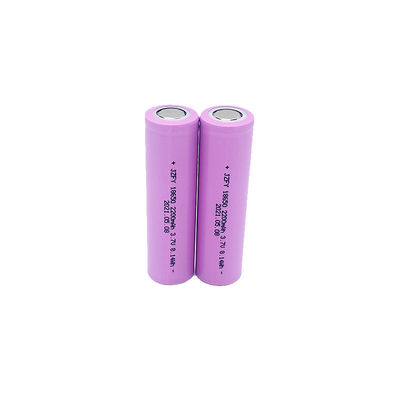 Game Player Cylindrical Li Ion Battery 62133 18650 Lithium Battery 3.7 V 2200mah