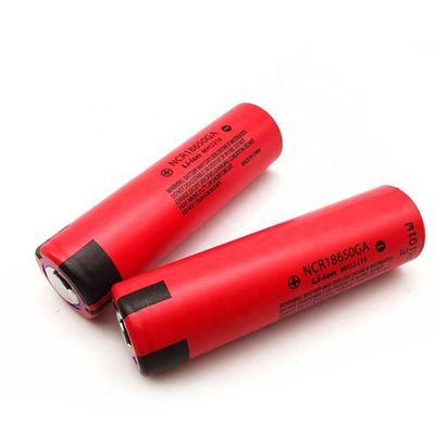 Red Rechargeable Lamp 18650 Nmc Battery 2400Mah 3.7V MSDS