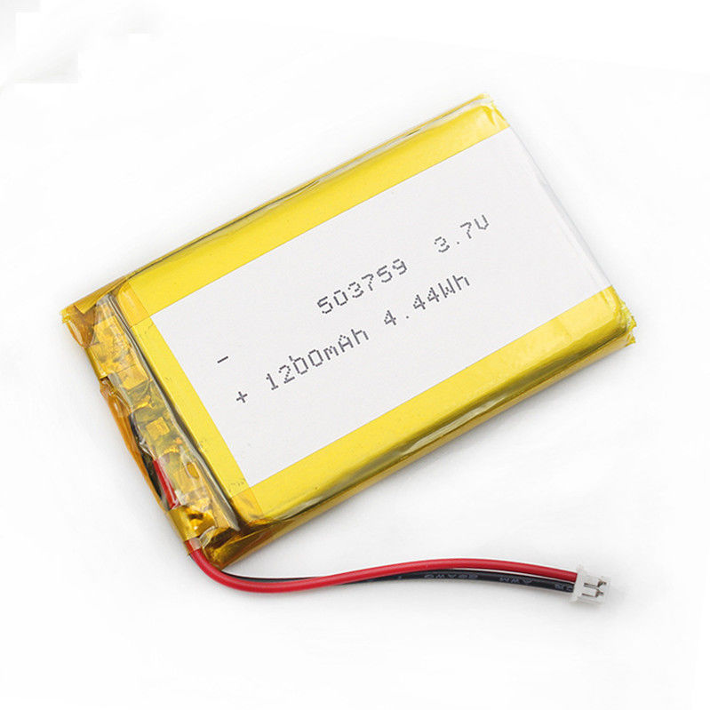 4.44Wh 3.7 V Li Polymer Battery POS PDA 503759 1200mah
