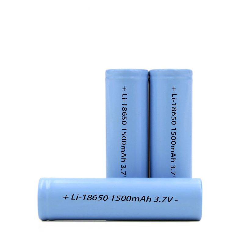 63g 1500mah Camping Cylindrical Li Ion Battery For Portable DVD Quadcopters