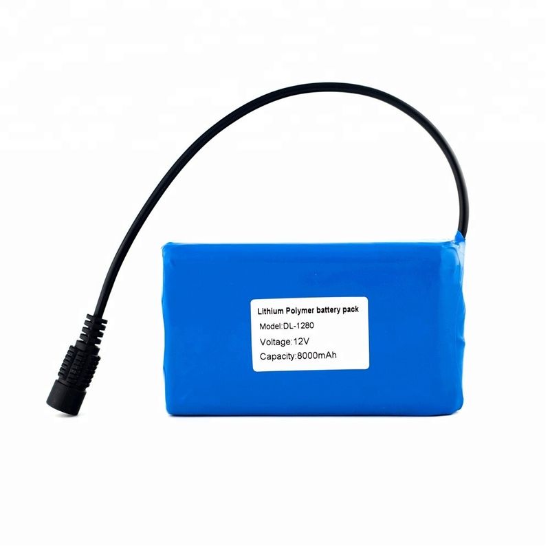 Rechargeable Li Polymer Battery Pack 3.7V 6ah 10ah 12ah Customized